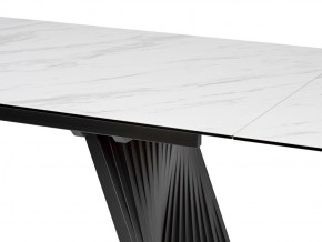 Стол IVAR 180 MARBLES KL-99 Белый мрамор, итальянская керамика, ®DISAUR в Менделеевске - mendeleevsk.ok-mebel.com | фото 8