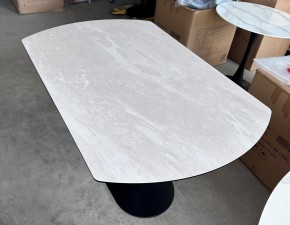 Стол KAI 140 TL-109 поворотная система раскладки, испанская керамика / Темно-серый / Черный, ®DISAUR в Менделеевске - mendeleevsk.ok-mebel.com | фото 7
