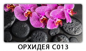 Стол раздвижной Трилогия с фотопечатью Орхидея C012 в Менделеевске - mendeleevsk.ok-mebel.com | фото 15