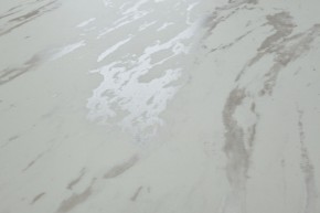 Стол RIETI 200 KL-99 Белый мрамор матовый, итальянская керамика / черный каркас, ®DISAUR в Менделеевске - mendeleevsk.ok-mebel.com | фото 10