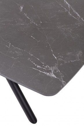 Стол RIVOLI 140 MATT BLACK MARBLE SOLID CERAMIC / BLACK, ®DISAUR в Менделеевске - mendeleevsk.ok-mebel.com | фото 10