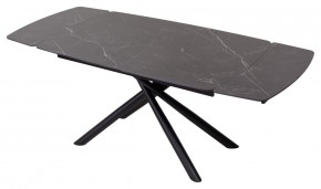 Стол RIVOLI 140 MATT BLACK MARBLE SOLID CERAMIC / BLACK, ®DISAUR в Менделеевске - mendeleevsk.ok-mebel.com | фото 3