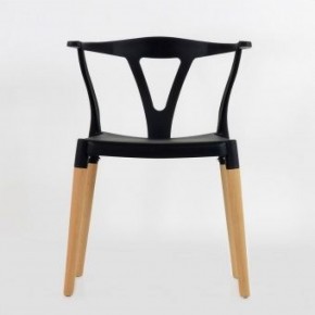 Стул Barneo N-218 Wishbone интерьерный кухонный черный в Менделеевске - mendeleevsk.ok-mebel.com | фото 3