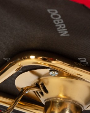 Стул барный DOBRIN CHARLY GOLD, красный велюр (MJ9-45) в Менделеевске - mendeleevsk.ok-mebel.com | фото 10