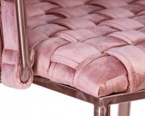 Стул барный DOBRIN EMMA ROSE GOLD, розовый велюр (VF-10) в Менделеевске - mendeleevsk.ok-mebel.com | фото 7