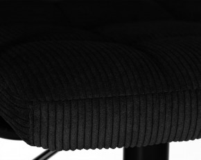 Стул барный DOBRIN KRUGER ARM BLACK, черный вельвет (LAR-E2041-52) в Менделеевске - mendeleevsk.ok-mebel.com | фото 8
