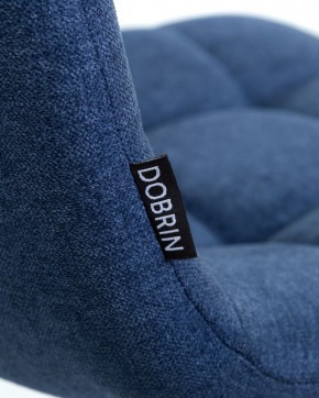 Стул барный DOBRIN NICOLE, черные матовые ножки, синяя ткань (UF860-14B) в Менделеевске - mendeleevsk.ok-mebel.com | фото 9