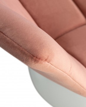 Стул барный DOBRIN TAILOR WHITE, пудрово-розовый велюр (MJ9-32) в Менделеевске - mendeleevsk.ok-mebel.com | фото 7