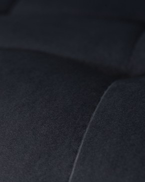 Стул обеденный DOBRIN CHILLY, Черный Holland 75, основание черное в Менделеевске - mendeleevsk.ok-mebel.com | фото 2