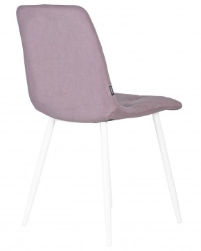 Стул обеденный DOBRIN CHILLY ROMBO, Лавандовый Simple 48, основание белый в Менделеевске - mendeleevsk.ok-mebel.com | фото 4