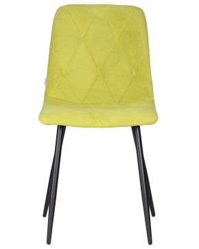 Стул обеденный DOBRIN CHILLY ROMBO, Лайм Simple 14, основание черное в Менделеевске - mendeleevsk.ok-mebel.com | фото 6