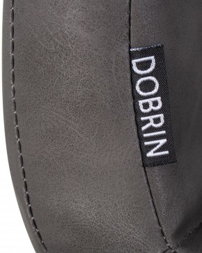 Стул обеденный DOBRIN MARK, черные ножки, серая антрацитовая винтажная экокожа (RU-08) в Менделеевске - mendeleevsk.ok-mebel.com | фото 9