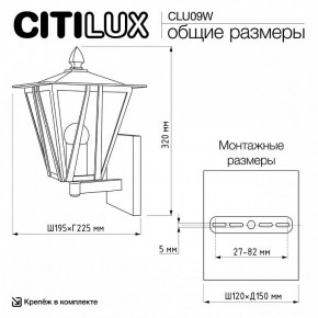 Светильник на штанге Citilux FORTS CLU09W в Менделеевске - mendeleevsk.ok-mebel.com | фото 9
