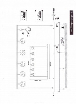 Светильник на штанге Imperiumloft RH Boule De Cristal Linear 40,1222 в Менделеевске - mendeleevsk.ok-mebel.com | фото 11