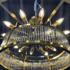 Светильник на штанге Imperiumloft RH Marais Round Chandelier 40,2668 в Менделеевске - mendeleevsk.ok-mebel.com | фото 5