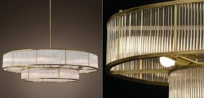 Светильник на штанге Imperiumloft RH Marais Round Chandelier 40,2668 в Менделеевске - mendeleevsk.ok-mebel.com | фото 2