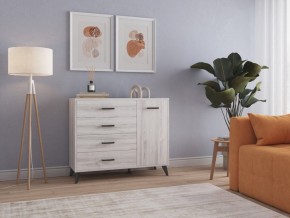 СВЕТЛАНА LOFT Комод-тумба (сосна белая loft) в Менделеевске - mendeleevsk.ok-mebel.com | фото 3