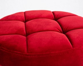 Табурет барный DOBRIN BRUNO BLACK, бордо велюр (MJ9-43) в Менделеевске - mendeleevsk.ok-mebel.com | фото 2