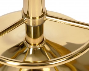 Табурет барный DOBRIN BRUNO GOLD, бежевый велюр (MJ9-10) в Менделеевске - mendeleevsk.ok-mebel.com | фото 4