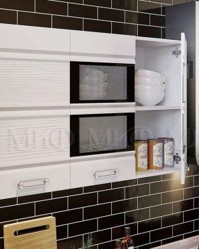 ТЕХНО-2 Кухонный гарнитур 2,0 в Менделеевске - mendeleevsk.ok-mebel.com | фото 4