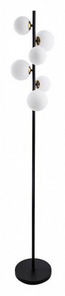 Торшер Arte Lamp Gemini A2243PN-6BK в Менделеевске - mendeleevsk.ok-mebel.com | фото