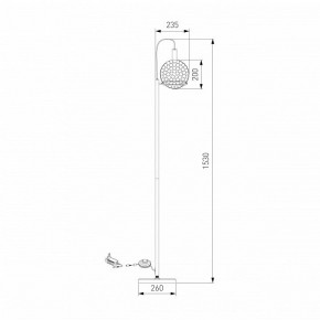 Торшер Eurosvet Gemini 80492/1 черный в Менделеевске - mendeleevsk.ok-mebel.com | фото 4