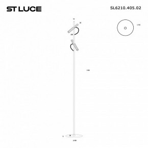 Торшер ST-Luce LILT SL6210.405.02 в Менделеевске - mendeleevsk.ok-mebel.com | фото 2
