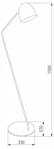 Торшер TK Lighting Soho 5037 Soho Black в Менделеевске - mendeleevsk.ok-mebel.com | фото 2