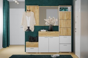 Тумба НМ 013.77 "Санти" (Белый/Крафт Золотой) в Менделеевске - mendeleevsk.ok-mebel.com | фото 3