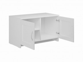 Тумба СИРИУС двухдверная низкая, цвет белый в Менделеевске - mendeleevsk.ok-mebel.com | фото 2