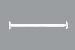 Турник-перекладина раздвиж 600-750мм цв.белый в Менделеевске - mendeleevsk.ok-mebel.com | фото