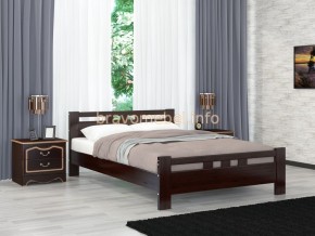 ВЕРОНИКА-2 Кровать из массива 1600  в Менделеевске - mendeleevsk.ok-mebel.com | фото 4