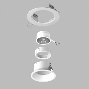 Встраиваемый светильник Lightstar Domino D61607BMOD в Менделеевске - mendeleevsk.ok-mebel.com | фото 3