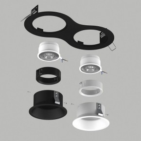 Встраиваемый светильник Lightstar Domino D6270607WBMOD в Менделеевске - mendeleevsk.ok-mebel.com | фото 3