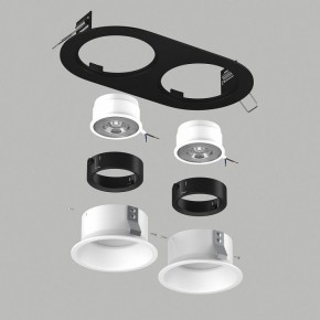 Встраиваемый светильник Lightstar Domino D6570606BMOD в Менделеевске - mendeleevsk.ok-mebel.com | фото 3