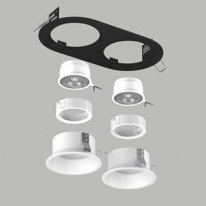 Встраиваемый светильник Lightstar Domino D6570606WMOD в Менделеевске - mendeleevsk.ok-mebel.com | фото 3