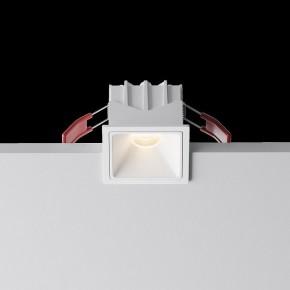 Встраиваемый светильник Maytoni Alfa LED DL043-01-10W3K-SQ-W-1 в Менделеевске - mendeleevsk.ok-mebel.com | фото 5
