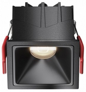 Встраиваемый светильник Maytoni Alfa LED DL043-01-10W4K-SQ-B-1 в Менделеевске - mendeleevsk.ok-mebel.com | фото