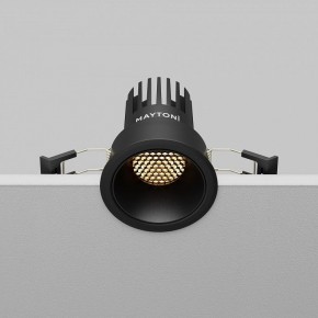 Встраиваемый светильник Maytoni Dip DL115-10W-2.7K-B в Менделеевске - mendeleevsk.ok-mebel.com | фото 7