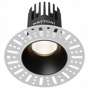Встраиваемый светильник Maytoni Dip DL119-10W-4K-TRS-B в Менделеевске - mendeleevsk.ok-mebel.com | фото