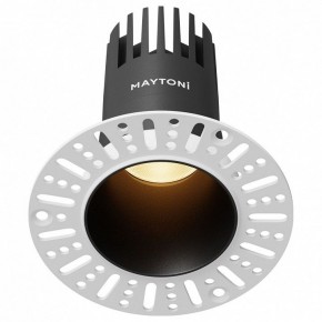 Встраиваемый светильник Maytoni Dip DL120-10W-2.7K-TRS-B в Менделеевске - mendeleevsk.ok-mebel.com | фото