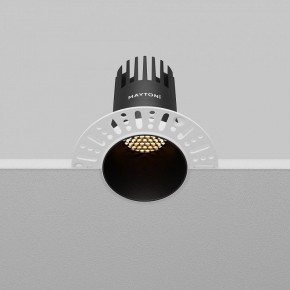 Встраиваемый светильник Maytoni Dip DL120-10W-2.7K-TRS-B в Менделеевске - mendeleevsk.ok-mebel.com | фото 7