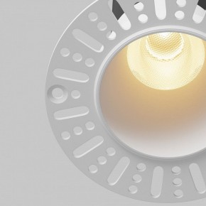 Встраиваемый светильник Maytoni Dip DL120-10W-2.7K-TRS-W в Менделеевске - mendeleevsk.ok-mebel.com | фото 4