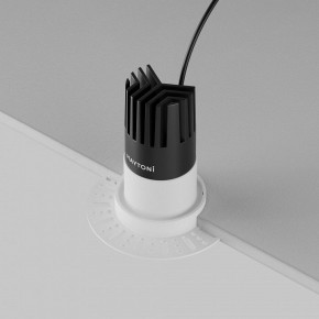 Встраиваемый светильник Maytoni Dip DL120-10W-2.7K-TRS-W в Менделеевске - mendeleevsk.ok-mebel.com | фото 7