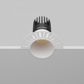 Встраиваемый светильник Maytoni Dip DL120-10W-2.7K-TRS-W в Менделеевске - mendeleevsk.ok-mebel.com | фото 8