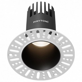 Встраиваемый светильник Maytoni Dip DL120-10W-4K-TRS-B в Менделеевске - mendeleevsk.ok-mebel.com | фото