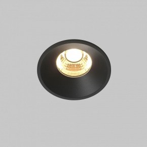 Встраиваемый светильник Maytoni Round DL058-7W2.7K-B в Менделеевске - mendeleevsk.ok-mebel.com | фото 3