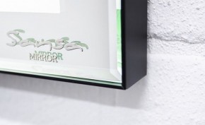 Зеркало Even 100 black с подсветкой Sansa (SE1052Z) в Менделеевске - mendeleevsk.ok-mebel.com | фото 3
