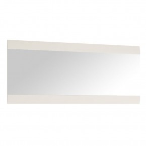 Зеркало /TYP 121, LINATE ,цвет белый/сонома трюфель в Менделеевске - mendeleevsk.ok-mebel.com | фото 1